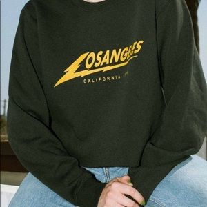 Brandy Melville Los Angeles lightening sweater